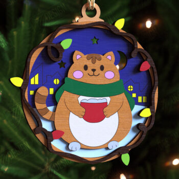 Intra απο ξύλο plywood 3mm-4mm πάχος - Πακέτο παιχνιδιών Χριστουγεννιάτικου Δέντρου | Αργία Δίασταση 15x15 cm INTRAFABR-109883996 - Image 11