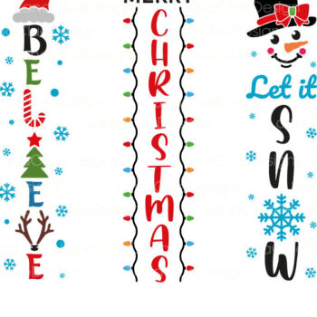 Intra απο ξύλο plywood 3mm-4mm πάχος - Πακέτο  με Χριστουγεννιάτικη Πινακίδα Κάθετη Βεράντα Δίασταση 15x15 cm INTRAFABR-72205035 - Image 2