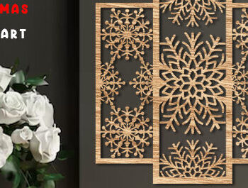 Intra απο ξύλο plywood 3mm-4mm πάχος - Πακέτο  με χριστουγεννιάτικο τοίχο Δίασταση 40x50 cm INTRAFABR-83472030 - Image 11