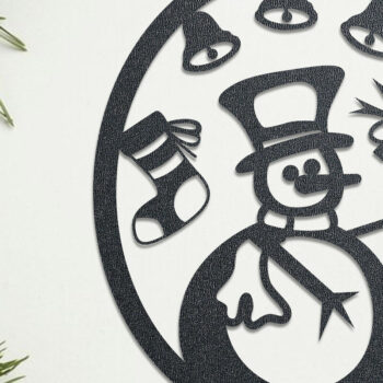 Intra απο ξύλο plywood 3mm-4mm πάχος - Χριστουγεννιάτικη διακόσμηση τοίχου LaserCut  Bundle Δίασταση 15x15 cm INTRAFABR-107873441 - Image 5