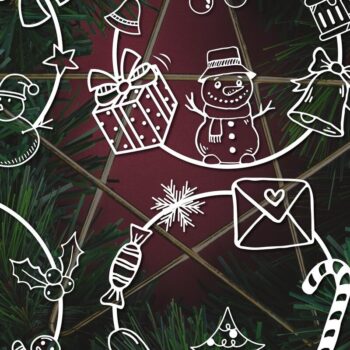 Intra απο ξύλο plywood 3mm-4mm πάχος - Χριστουγεννιάτικη Διακόσμηση Τοίχων  Πακέτο Δίασταση 15x15 cm INTRAFABR-37658800 - Image 1