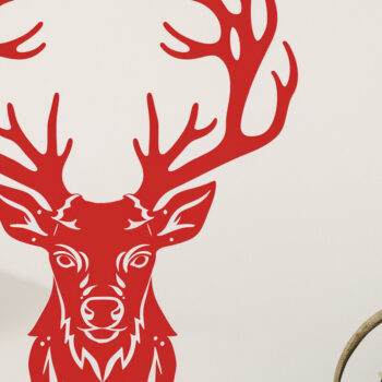 Intra απο ξύλο plywood 3mm-4mm πάχος - Χριστουγεννιάτικη διακόσμηση τοίχου  Cut  Δίασταση 4x4 cm INTRAFABR-100387193 - Image 1