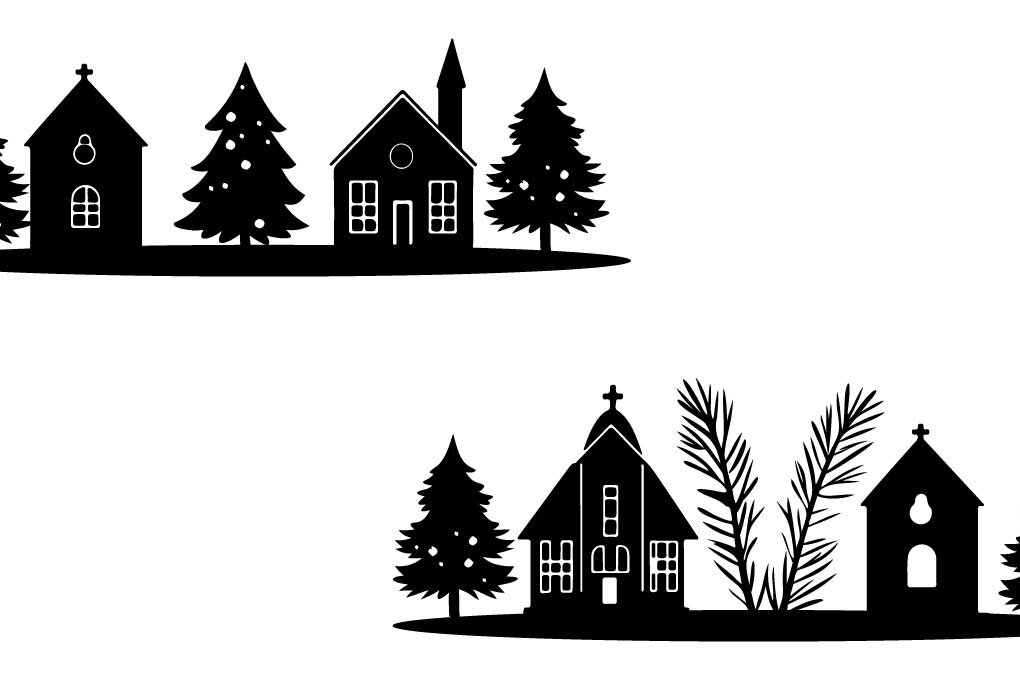 Intra απο ξύλο plywood 3mm-4mm πάχος - Χριστουγεννιάτικο Χειμερινό Μεγάλο Σπίτι Δίασταση 20x20 cm INTRAFABR-105492471