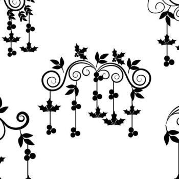 Intra απο ξύλο plywood 3mm-4mm πάχος - Χριστουγεννιάτικο Χειμερινό Floral Στολίδι Δίασταση 6x6 cm INTRAFABR-81318458 - Image 1