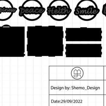 Intra απο ξύλο plywood 3mm-4mm πάχος - Χριστουγεννιάτικο κουτί ευχών για  Δίασταση 20x20 cm INTRAFABR-42471862 - Image 5
