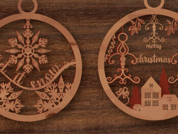 Intra απο ξύλο plywood 3mm-4mm πάχος - Χριστουγεννιάτικο Ξύλινο Στολίδι  Πακέτο 778 Δίασταση 6x6 cm INTRAFABR-50230114 - Image 8