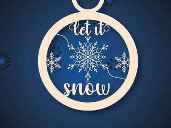 Intra απο ξύλο plywood 3mm-4mm πάχος - Χριστουγεννιάτικο Ξύλινο Στολίδι  Χαρτί κοπής Δίασταση 6x6 cm INTRAFABR-48798564 - Image 7