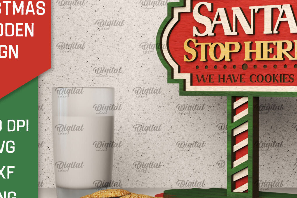 Intra απο ξύλο plywood 3mm-4mm πάχος - Χριστουγεννιάτικη ξύλινη πινακίδα κοπής με λέιζερ Δίασταση 15x15 cm INTRAFABR-104865048