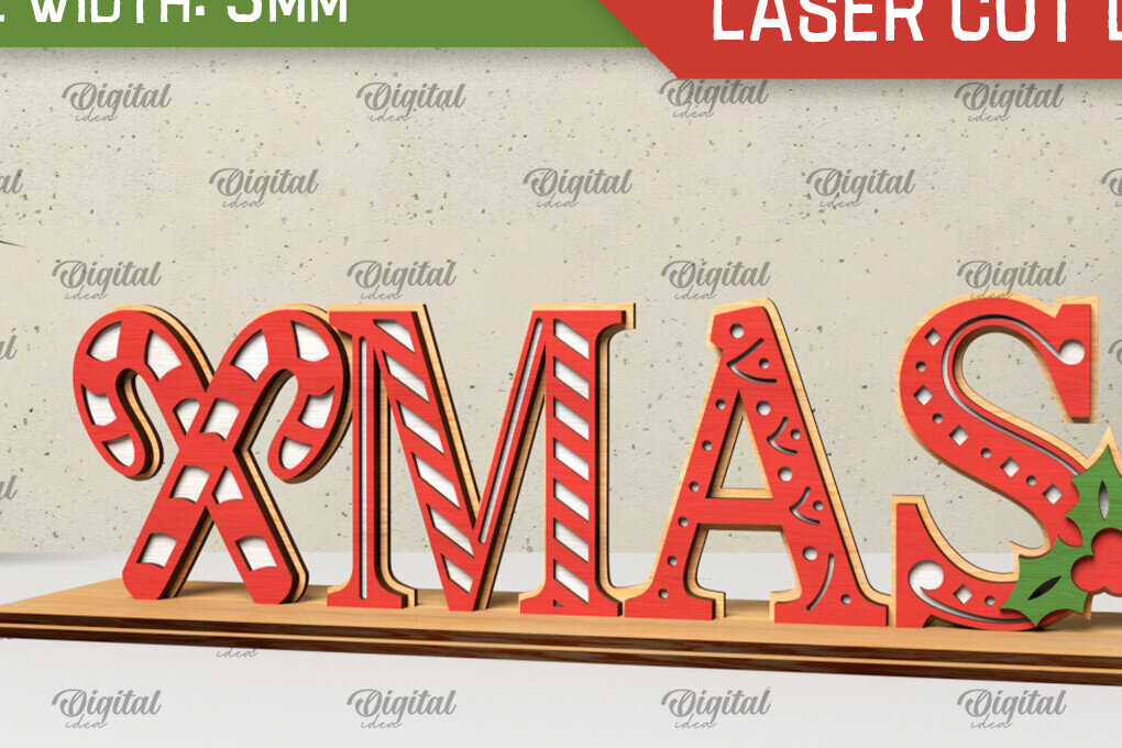 Intra απο ξύλο plywood 3mm-4mm πάχος - Χριστουγεννιάτικη ξύλινη βάση  Δίασταση 15x15 cm INTRAFABR-105332985