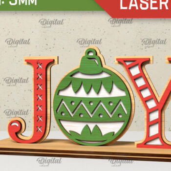 Intra απο ξύλο plywood 3mm-4mm πάχος - Χριστουγεννιάτικες Ξύλινες Βάσεις Πακέτο κοπής με λέιζερ Δίασταση 15x15 cm INTRAFABR-105334315 - Image 5