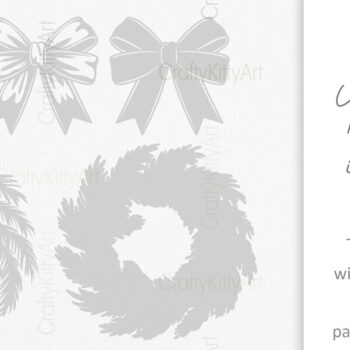 Intra απο ξύλο plywood 3mm-4mm πάχος - Χριστουγεννιάτικο στεφάνι 3D Lasercut & Papercut Δίασταση 30x20 cm INTRAFABR-108873904 - Image 3