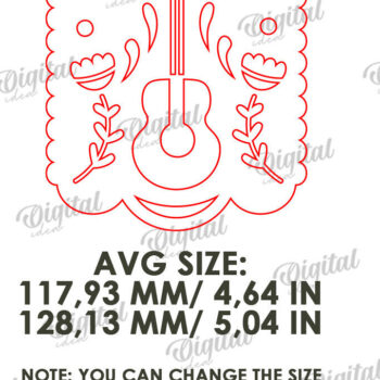 Intra απο ξύλο plywood 3mm-4mm πάχος - Cinco De Mayo Banner Laser Cut Δίασταση 30x20 cm INTRAFABR-118735107 - Image 2