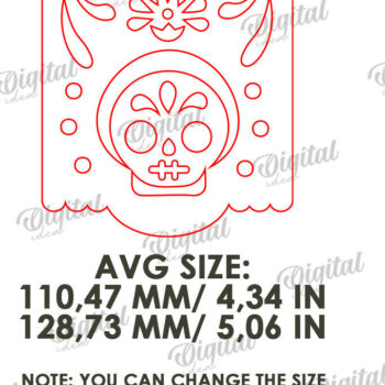 Intra απο ξύλο plywood 3mm-4mm πάχος - Cinco De Mayo Banner Laser Cut Δίασταση 30x20 cm INTRAFABR-118735146 - Image 2