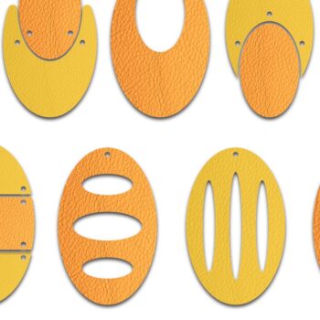 Intra απο ξύλο plywood 3mm-4mm πάχος - Σκουλαρίκι κύκλου , Πρότυπο σκουλαρικιών Δίασταση 3x3 cm INTRAFABR-13277203 - Image 2