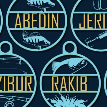 Intra απο ξύλο plywood 3mm-4mm πάχος - Πακέτο  Sign Sign Name Circle Cut Laser Cut Δίασταση 30x20 cm INTRAFABR-68219681 - Image 3