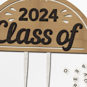 Intra απο ξύλο plywood 3mm-4mm πάχος - Διακοσμητικό  κοπής με λέιζερ Class 2024 Δίασταση 6x10 cm INTRAFABR-93884904