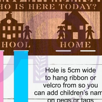 Intra απο ξύλο plywood 3mm-4mm πάχος - Πίνακας μαθημάτων  Laser Cut Δίασταση 40x50 cm INTRAFABR-118442821 - Image 2