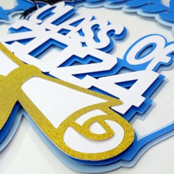 Intra απο ξύλο plywood 3mm-4mm πάχος - Κατηγορία 2024 Cake Topper  Δίασταση 20x20 cm INTRAFABR-102435091 - Image 6