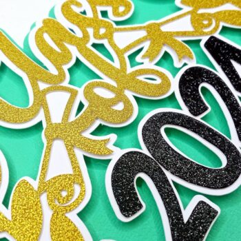 Intra απο ξύλο plywood 3mm-4mm πάχος - Κατηγορία 2024 Cake Topper  Δίασταση 20x20 cm INTRAFABR-102442529 - Image 2