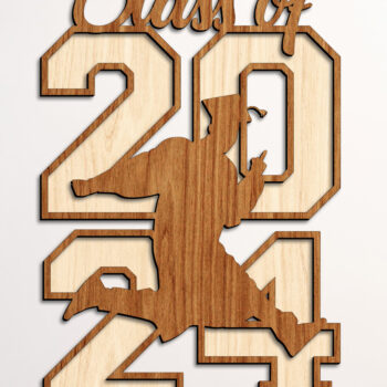 Intra απο ξύλο plywood 3mm-4mm πάχος - Τάξη ψηφιακών αρχείων 2024  Δίασταση 20x20 cm INTRAFABR-99345652 - Image 2