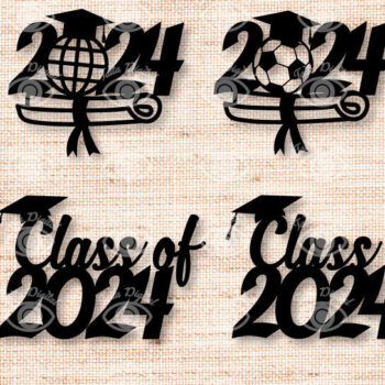 Intra απο ξύλο plywood 3mm-4mm πάχος - Τάξη του 2024 Graduation Cake Design Δίασταση 30x20 cm INTRAFABR-81154888 - Image 1