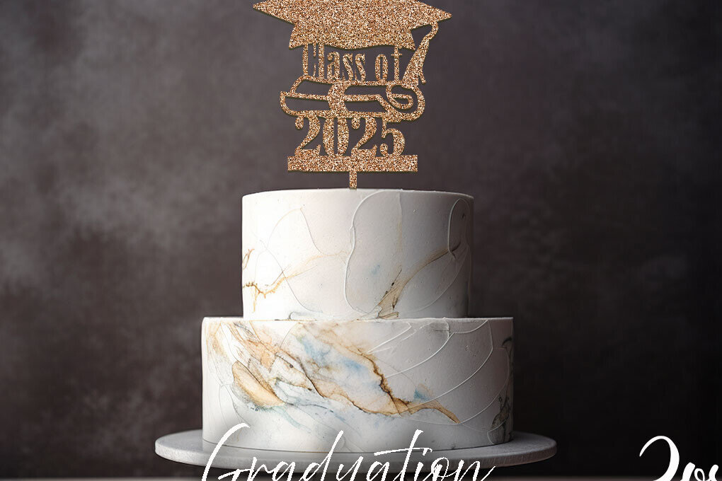 Intra απο ξύλο plywood 3mm-4mm πάχος - Κατηγορία 2025 Cake Topper  Cut File Δίασταση 20x20 cm INTRAFABR-118761401