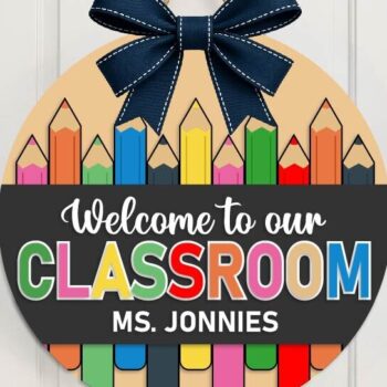 Intra απο ξύλο plywood 3mm-4mm πάχος -  Laser   Welcome Sign στην τάξη Δίασταση 30x20 cm INTRAFABR-120658514 - Image 2