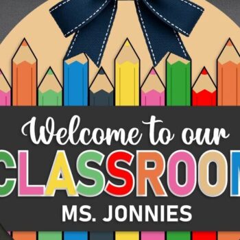 Intra απο ξύλο plywood 3mm-4mm πάχος -  Laser   Welcome Sign στην τάξη Δίασταση 30x20 cm INTRAFABR-120658514 - Image 4