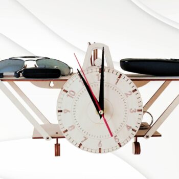 Intra απο ξύλο plywood 3mm-4mm πάχος - Αεροπλάνο ράφι ρολογιών, σχέδιο για λέιζερ Δίασταση 484x116 cm INTRAFABR-54736677 - Image 3