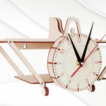 Intra απο ξύλο plywood 3mm-4mm πάχος - Αεροπλάνο ράφι ρολογιών, σχέδιο για λέιζερ Δίασταση 484x116 cm INTRAFABR-54736677 - Image 4