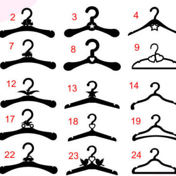 Intra απο ξύλο plywood 3mm-4mm πάχος - Κρεμάστρες ρούχων Laser Cut, Βρεφικές κρεμάστρες Δίασταση 20x20 cm INTRAFABR-30699138 - Image 1