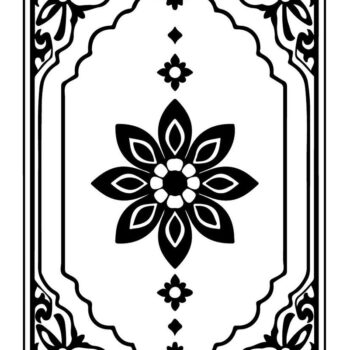 Intra απο ξύλο plywood 3mm-4mm πάχος - Πακέτο CNC Floral Tile  Δίασταση 20x25 cm INTRAFABR-123825989 - Image 2