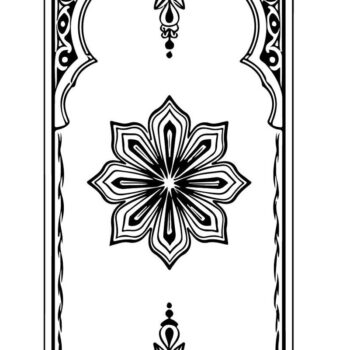 Intra απο ξύλο plywood 3mm-4mm πάχος - Πακέτο CNC Floral Tile  Δίασταση 20x25 cm INTRAFABR-123825989 - Image 4