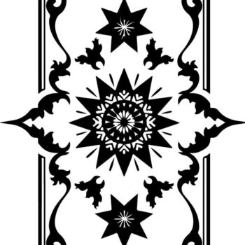 Intra απο ξύλο plywood 3mm-4mm πάχος - Πακέτο CNC Floral Tile  Δίασταση 20x25 cm INTRAFABR-123825989 - Image 6