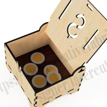 Intra απο ξύλο plywood 3mm-4mm πάχος - CNC Laser CNC CNC Στήθος / Laser Patterns Δίασταση 20x20 cm INTRAFABR-36793424 - Image 2