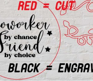 Intra απο ξύλο plywood 3mm-4mm πάχος - Co-Worker Ornament Laser Cut  Δίασταση 6x6 cm INTRAFABR-105500435