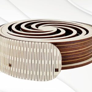 Intra απο ξύλο plywood 3mm-4mm πάχος - Θήκη σουβέρ με Hot Stand Δίασταση 30x20 cm INTRAFABR-30389490