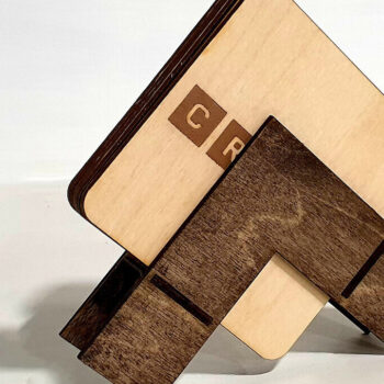 Intra απο ξύλο plywood 3mm-4mm πάχος - Στάση σουβέρ χωρίς σουβέρ Δίασταση 30x20 cm INTRAFABR-84077638 - Image 1