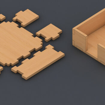 Intra απο ξύλο plywood 3mm-4mm πάχος - Διάνυσμα Coaster  περικοπής με λέιζερ  DXF 095 Δίασταση 30x20 cm INTRAFABR-60970418 - Image 1