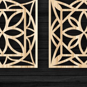 Intra απο ξύλο plywood 3mm-4mm πάχος - Σουβέρ Γκριλ Laser Cut  Bundle-V05 Δίασταση 30x30 cm INTRAFABR-38635035 - Image 2