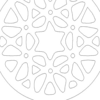 Intra απο ξύλο plywood 3mm-4mm πάχος - Άμεση λήψη υ Coasters Cut Laser Δίασταση 20x20 cm INTRAFABR-37101676 - Image 6