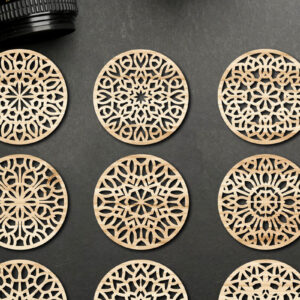 Intra απο ξύλο plywood 3mm-4mm πάχος - Αρχεία  κοπής με λέιζερ σουβέρ Δίασταση 30x20 cm INTRAFABR-66107113