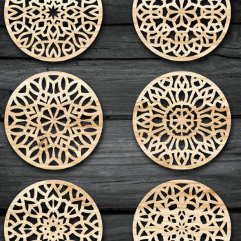 Intra απο ξύλο plywood 3mm-4mm πάχος - Αρχεία  κοπής με λέιζερ σουβέρ Δίασταση 30x20 cm INTRAFABR-66107113 - Image 3