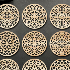 Intra απο ξύλο plywood 3mm-4mm πάχος - Αρχεία  κοπής με λέιζερ σουβέρ Δίασταση 30x20 cm INTRAFABR-66107349