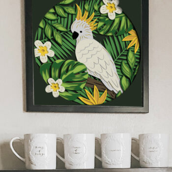 Intra απο ξύλο plywood 3mm-4mm πάχος -  κοπής πολυστρωματικού χαρτιού COCKATOO Δίασταση 8x8 cm INTRAFABR-80378334 - Image 10