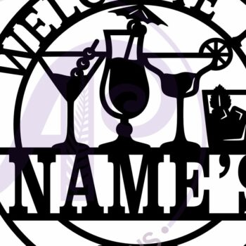 Intra απο ξύλο plywood 3mm-4mm πάχος - Κοκτέιλ μπαρ Επιτοίχια πινακίδα Laser Cut Δίασταση 30x20 cm INTRAFABR-112173139 - Image 4