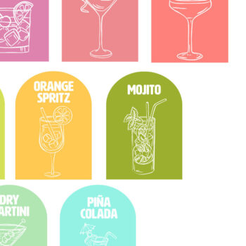 Intra απο ξύλο plywood 3mm-4mm πάχος - Πακέτο κοκτέιλ  Δίασταση 30x20 cm INTRAFABR-90431401 - Image 1