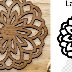 Intra απο ξύλο plywood 3mm-4mm πάχος - Coaster Coaster Cut Laser. Σουβέρ . Δίασταση 30x20 cm INTRAFABR-115439685