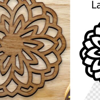 Intra απο ξύλο plywood 3mm-4mm πάχος - Coaster Coaster Cut Laser. Σουβέρ . Δίασταση 30x20 cm INTRAFABR-115439685 - Image 1