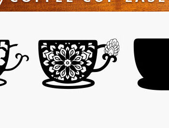 Intra απο ξύλο plywood 3mm-4mm πάχος - Πακέτο  με για φλιτζάνι καφέ, Δίασταση 20x20 cm INTRAFABR-28137686 - Image 1